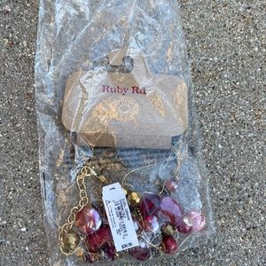 Ruby Rd. Ruby Road Necklace - Women | Color: Ruby/Gold